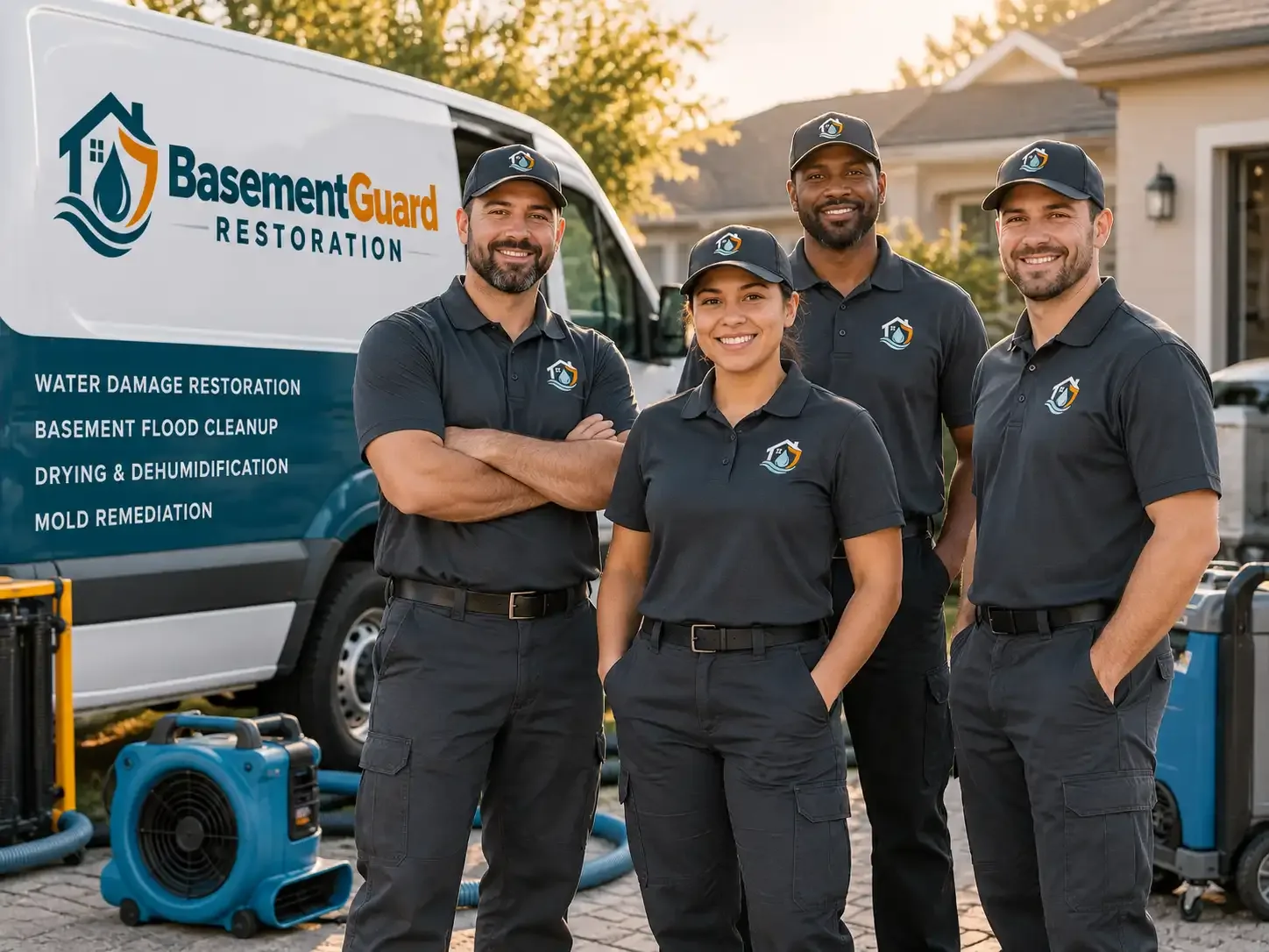 Basement Water Damage Restoration company in Rosalie, NE